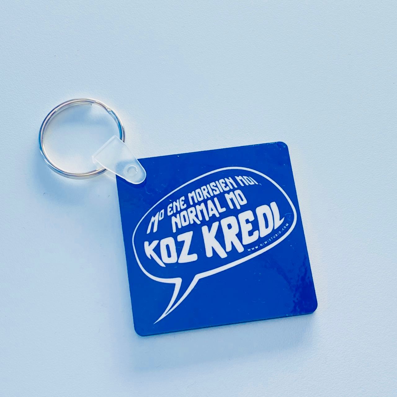 Double sided Keychain - Koz Kreol