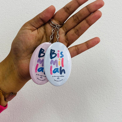 Bismillah - Oval Keychain