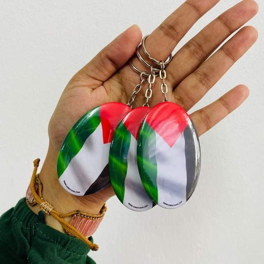 Flag - Oval Key Chain Bottle Opener