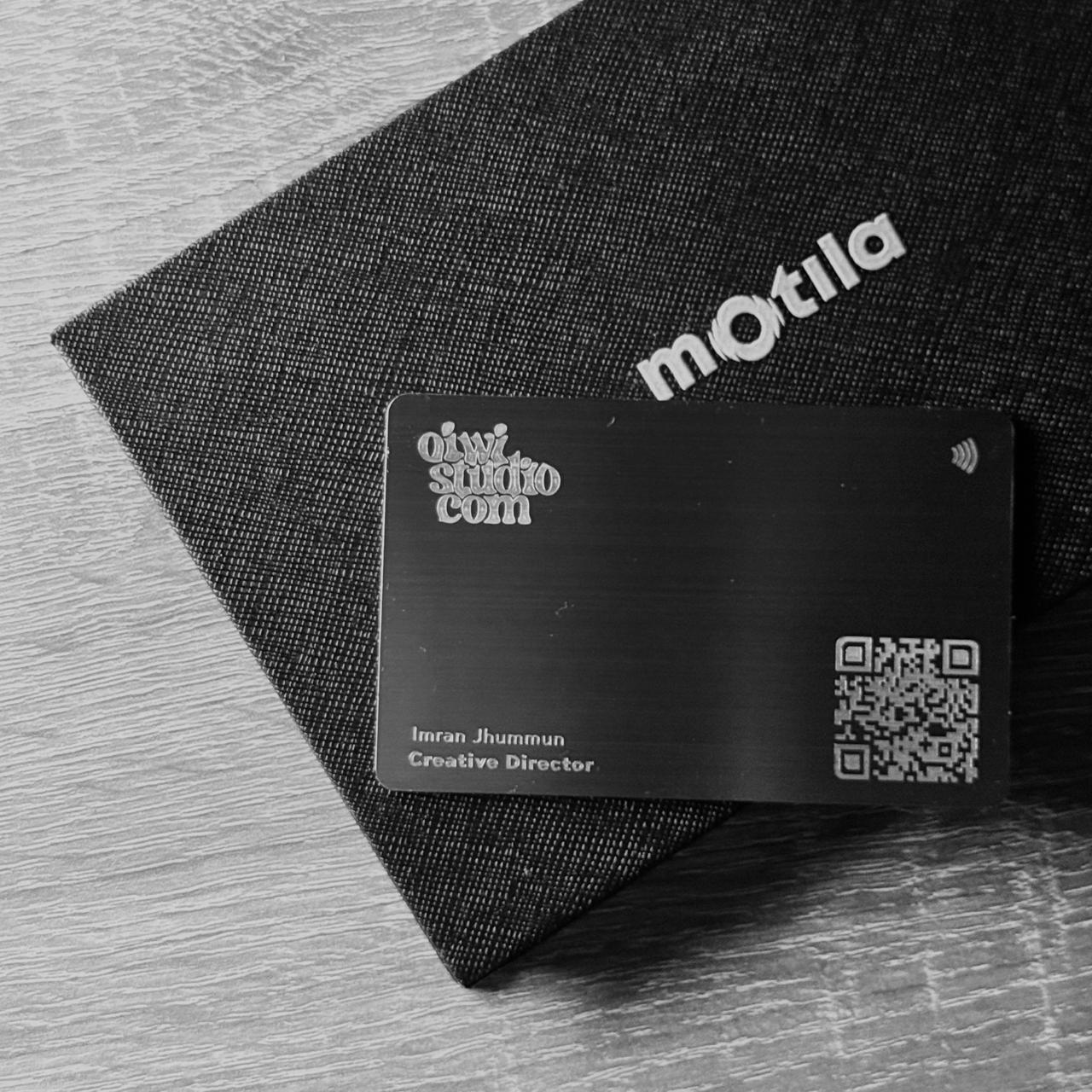 Metal Motila Card