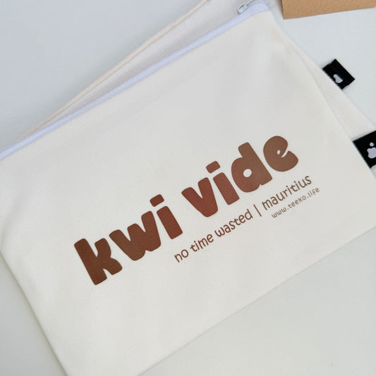Kwi Vide - Zip Pouch