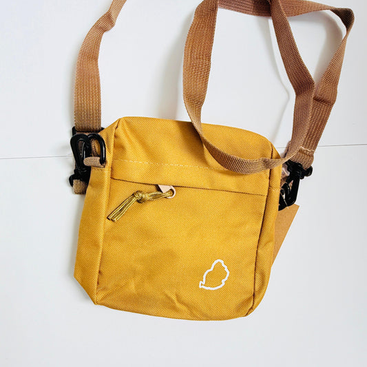 Crossbody Sling Bag - Mauritius Map Outline