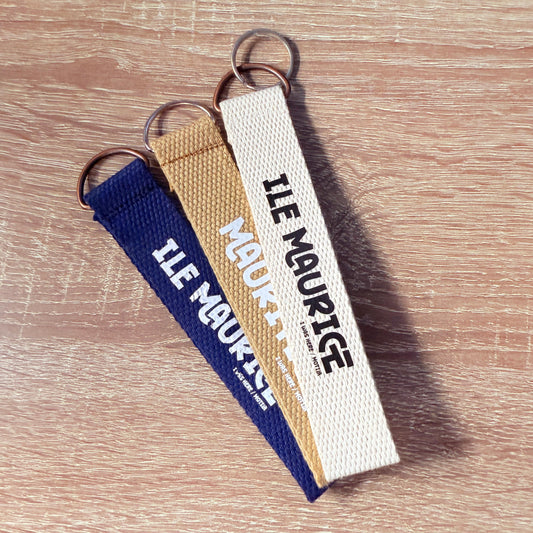 Wrist Band Keychain - Ile Maurice