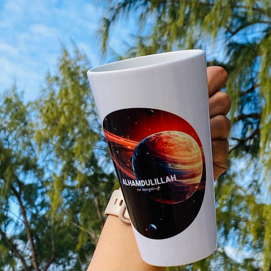 Long latte mug - Alhamdulillah