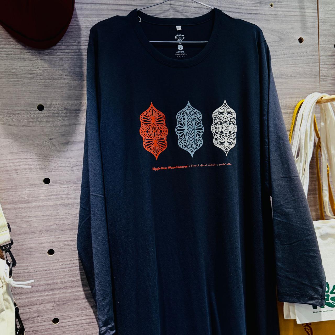 Ripple Now, Wave Forever! T-shirt (Mosaic Design)