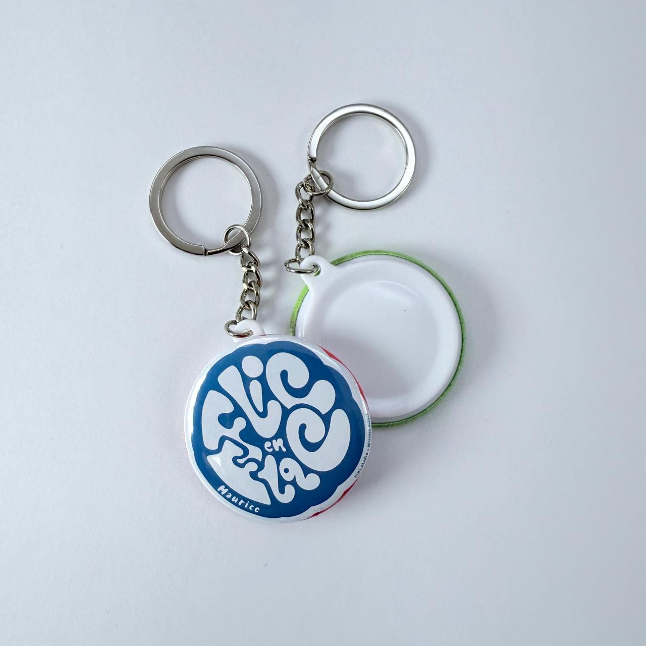 Plain Back Keychain - Flic en Flac