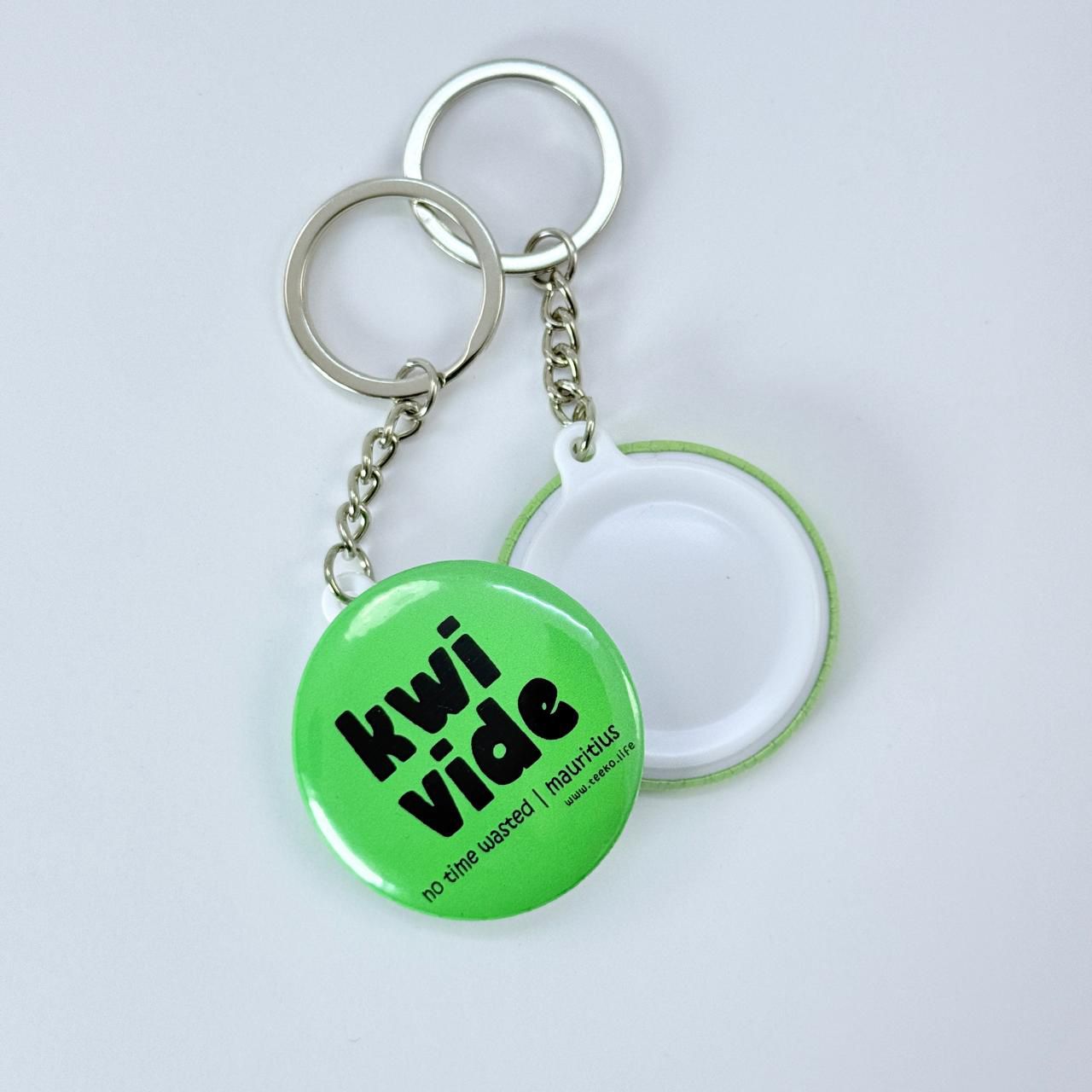 Plain Back Keychain - Kwi vide