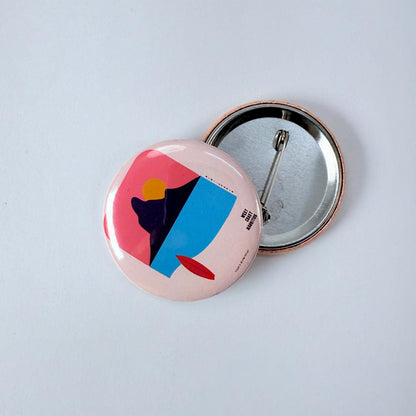 West Coast Mauritius Pin Badge