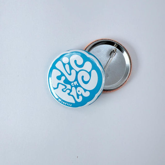 Flic en flac Pin Badge