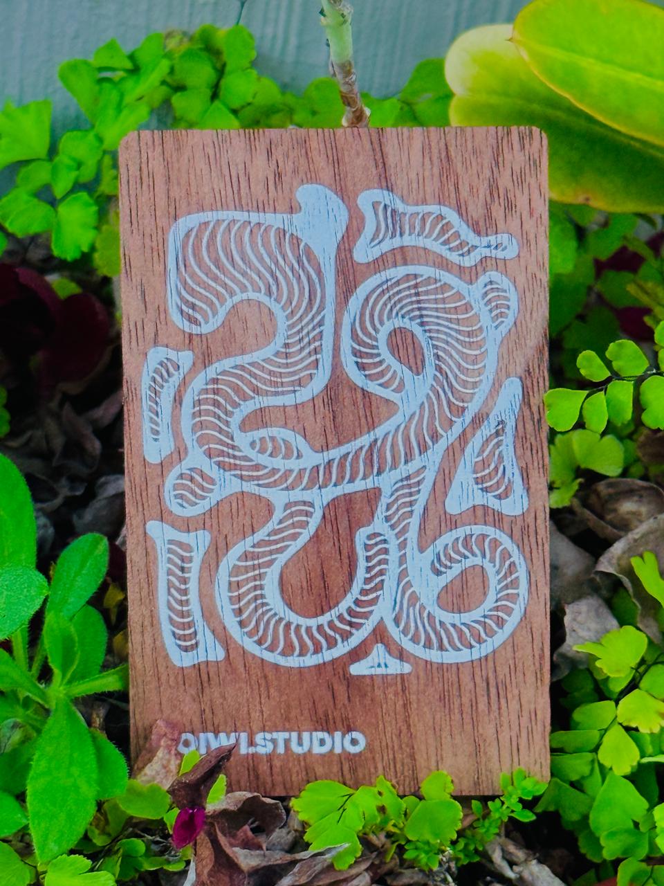 Wood Card