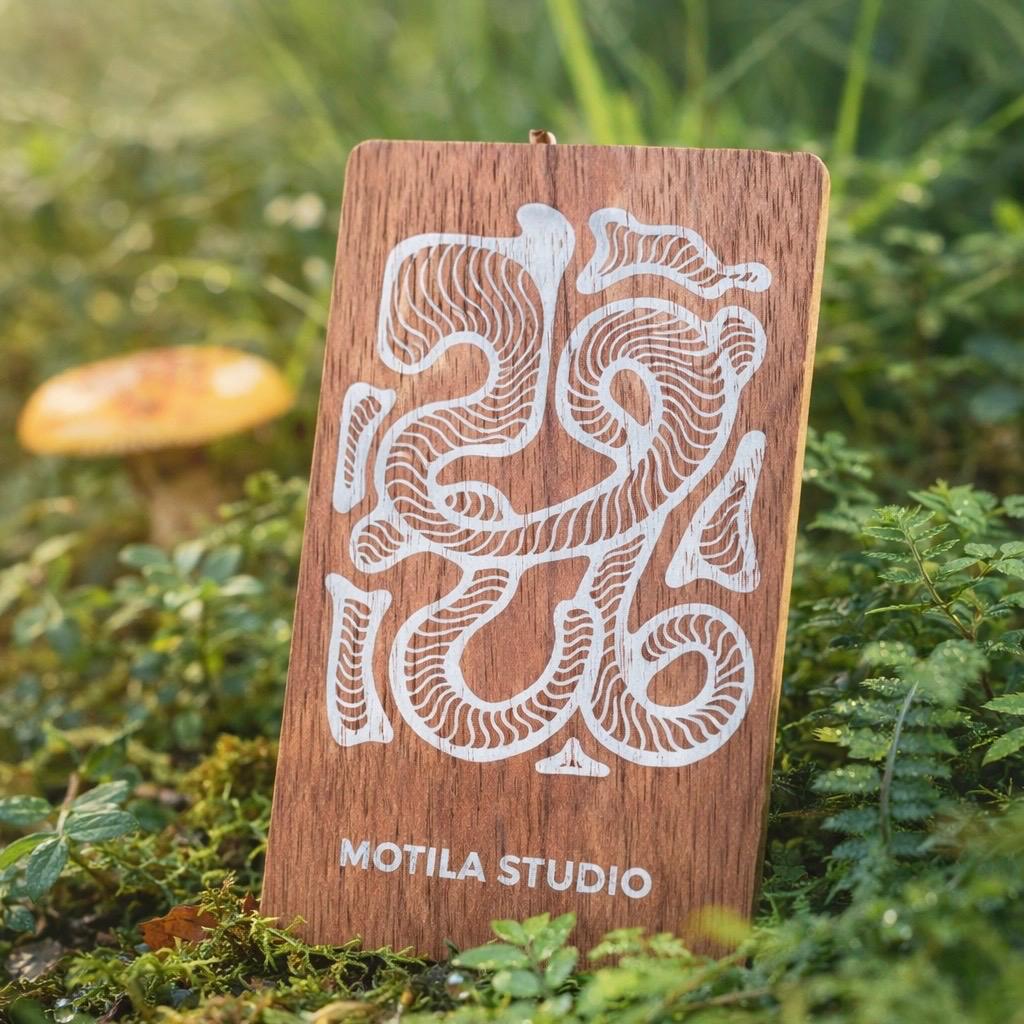 Wood Card