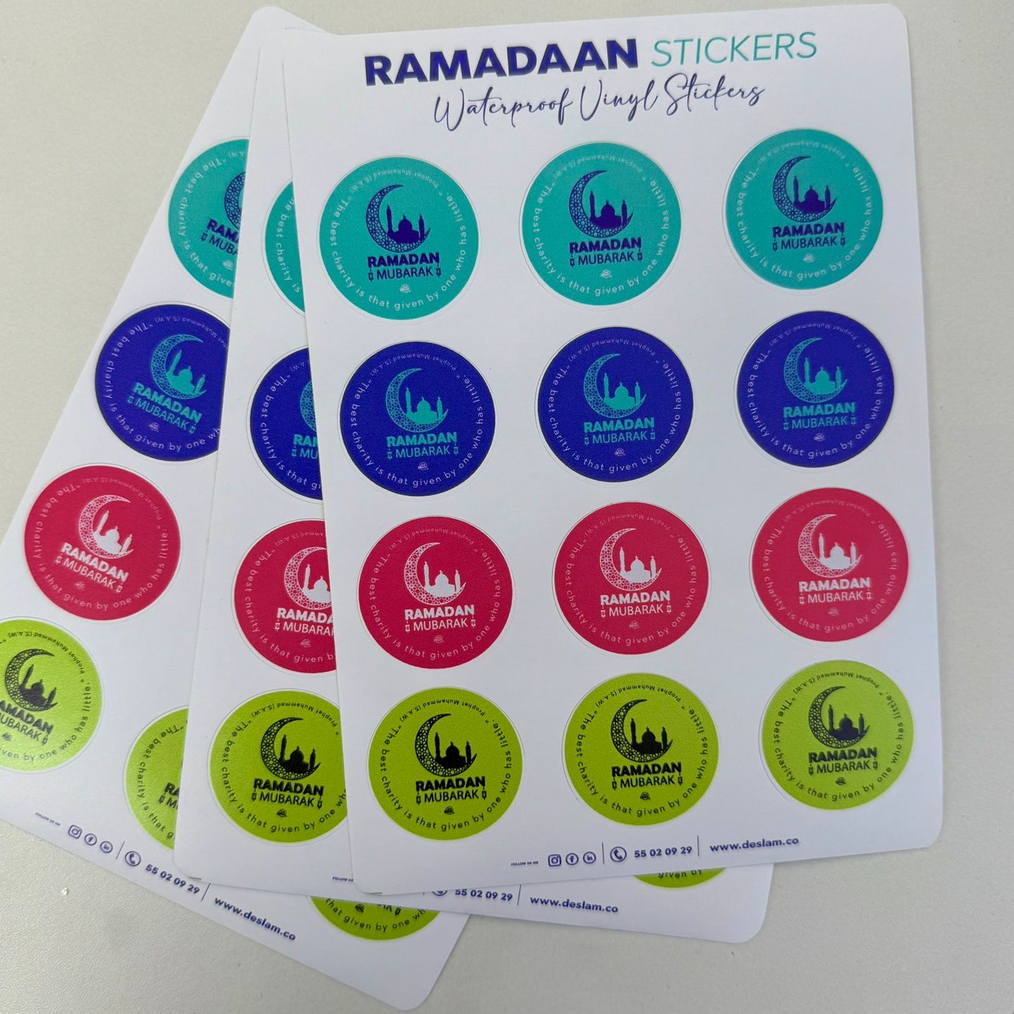 Ramadan Mubarak Stickers