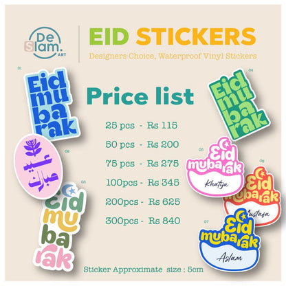 Eid Mubarak Stickers