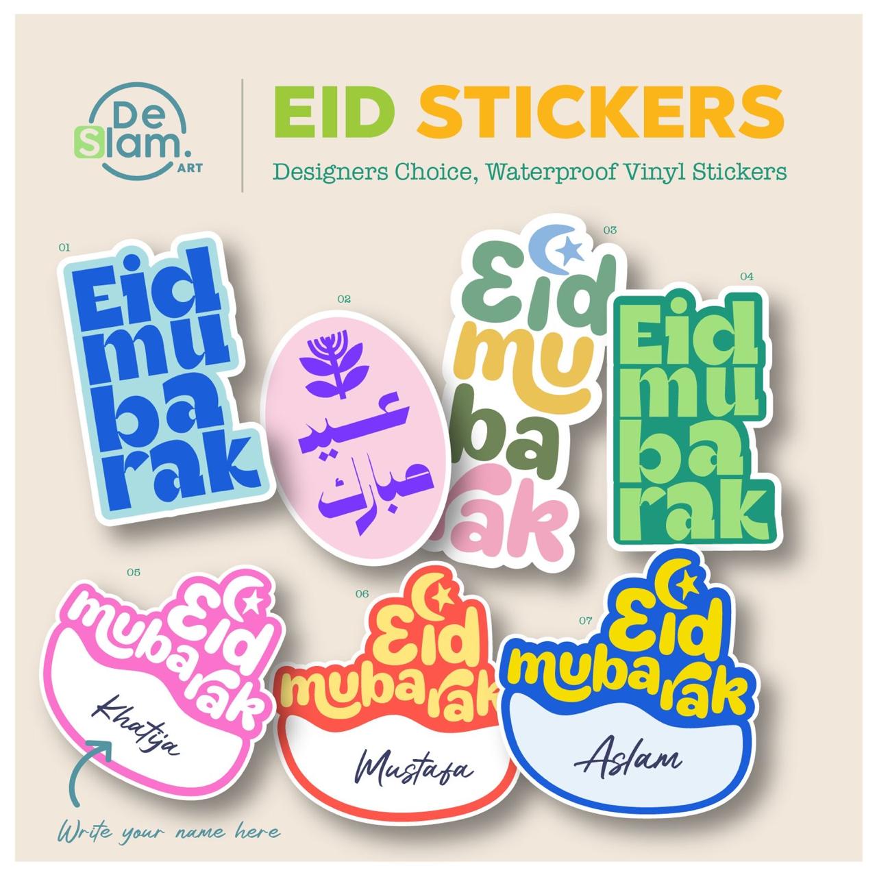 Eid Mubarak Stickers