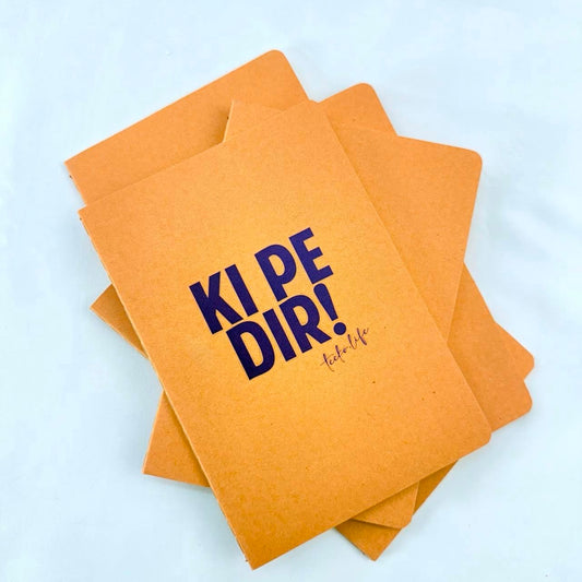 Notebook - Ki Pe Dir!