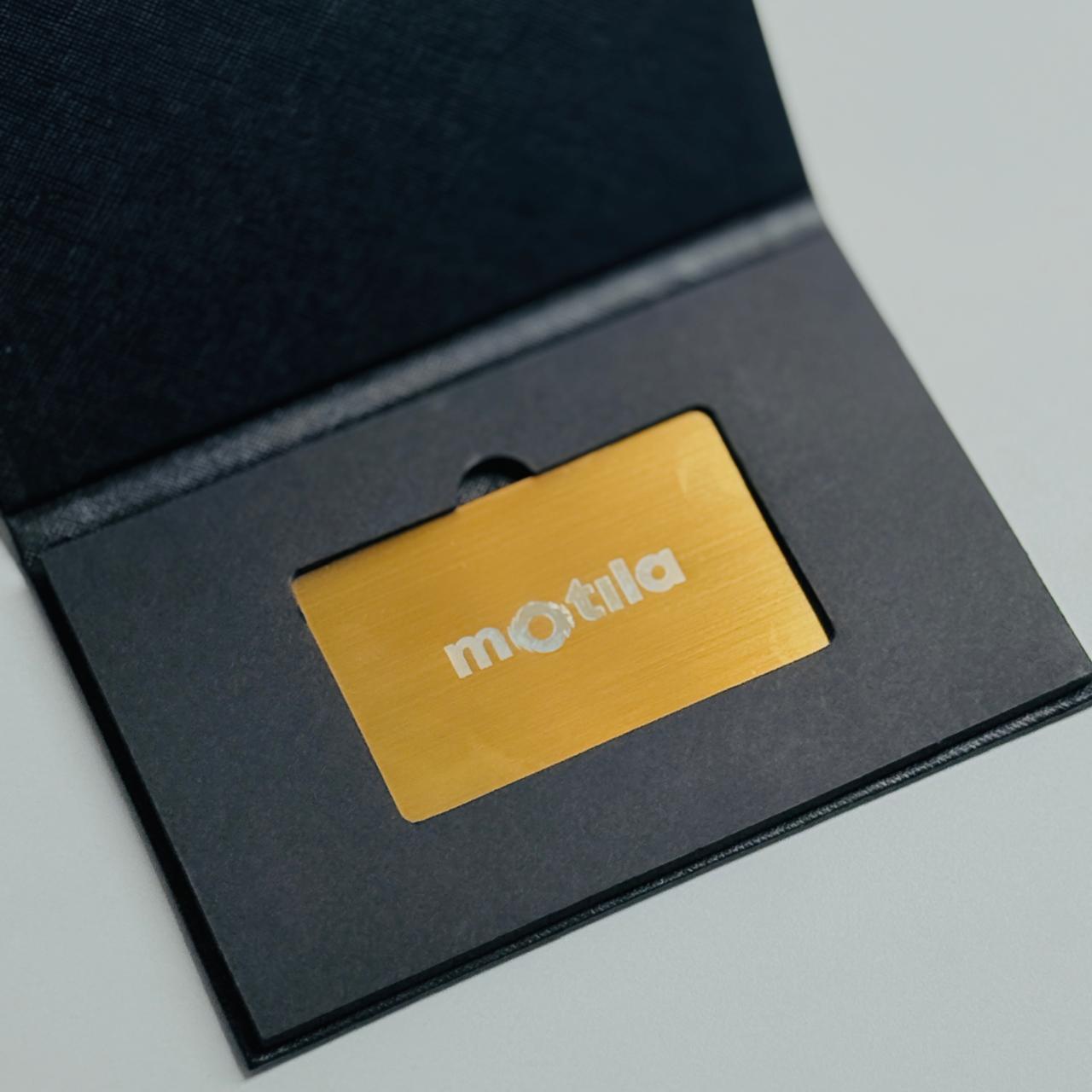 Metal Motila Card