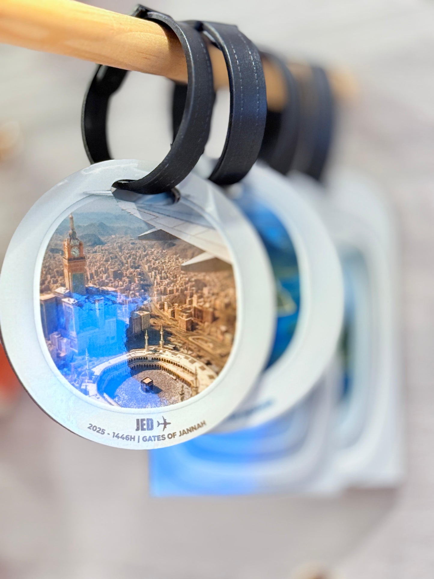 Luggage Tag Round - Hajj Journey