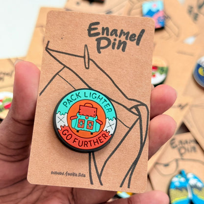 Soft Plastic Enamel Pin