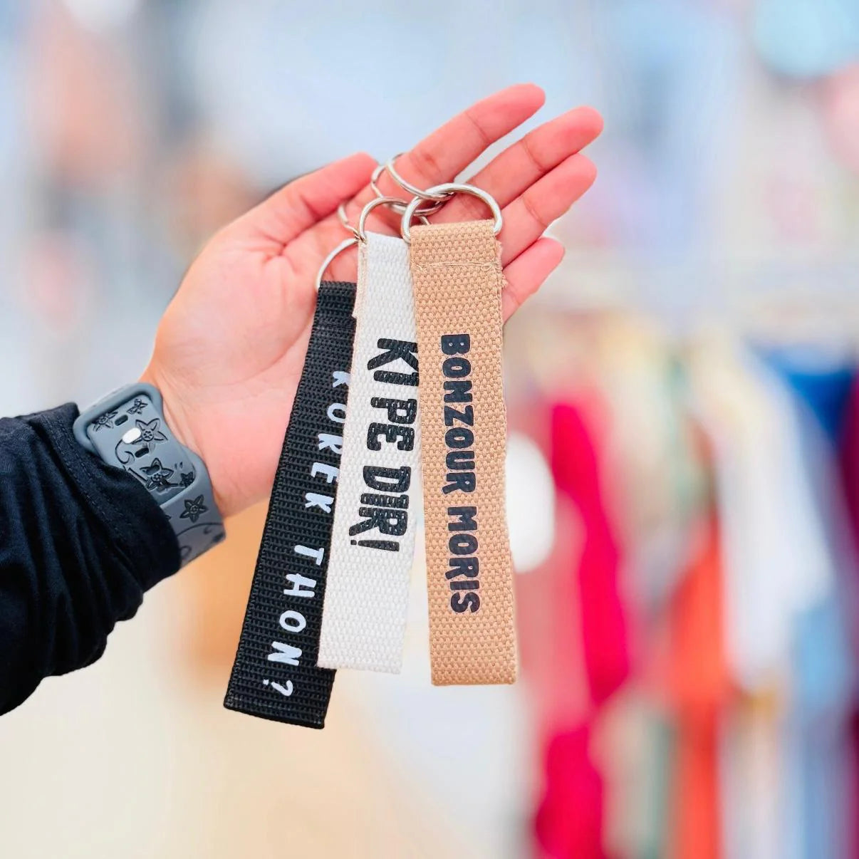 Wrist Band Keychain - Mixed Designs