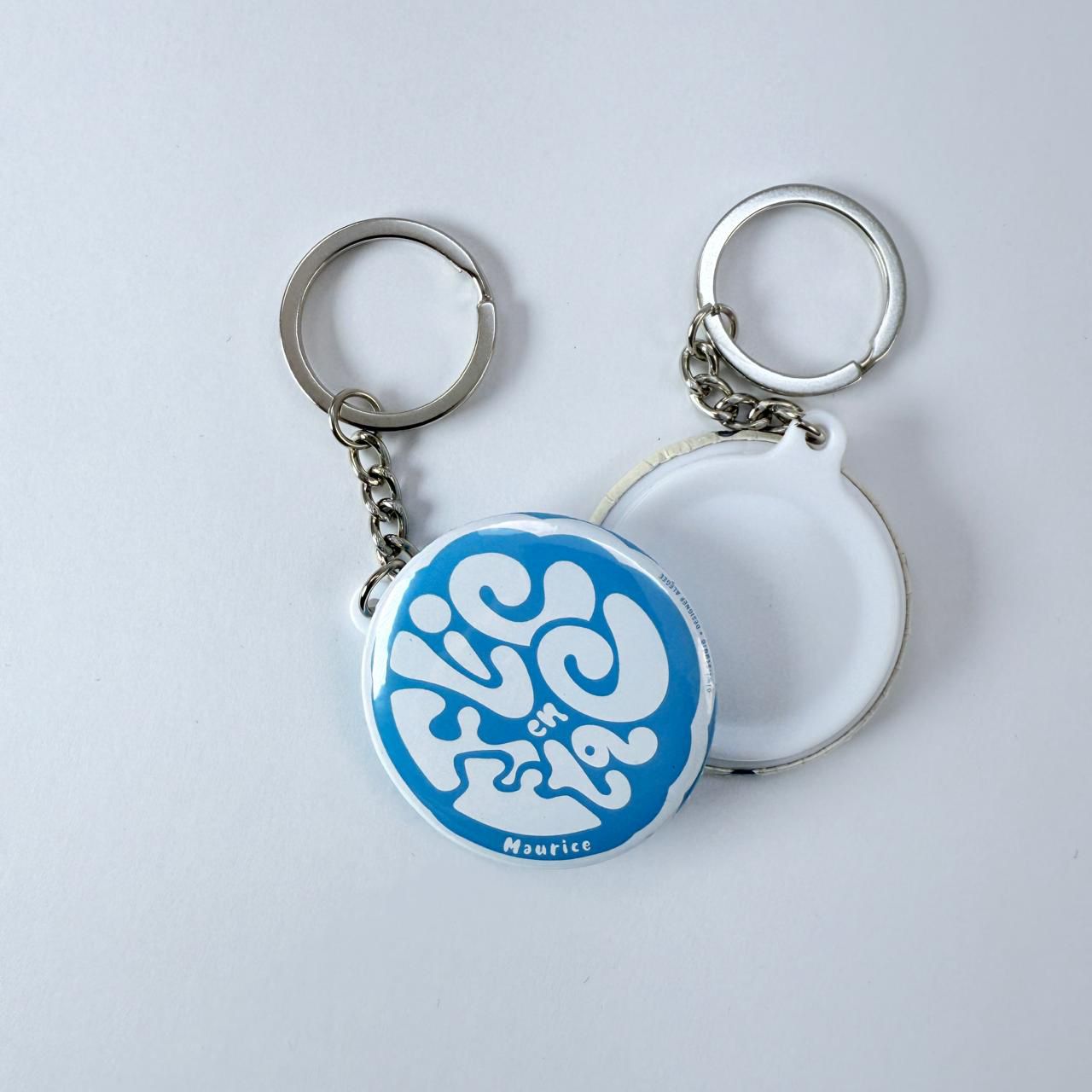 Plain Back Keychain - Flic en Flac