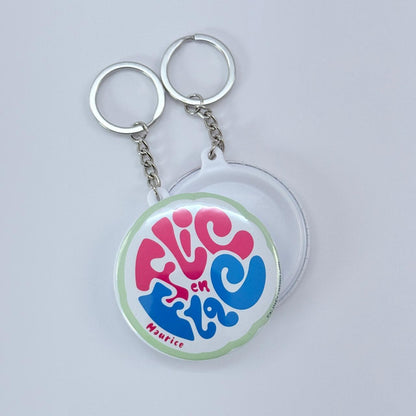 Plain Back Keychain - Flic en Flac