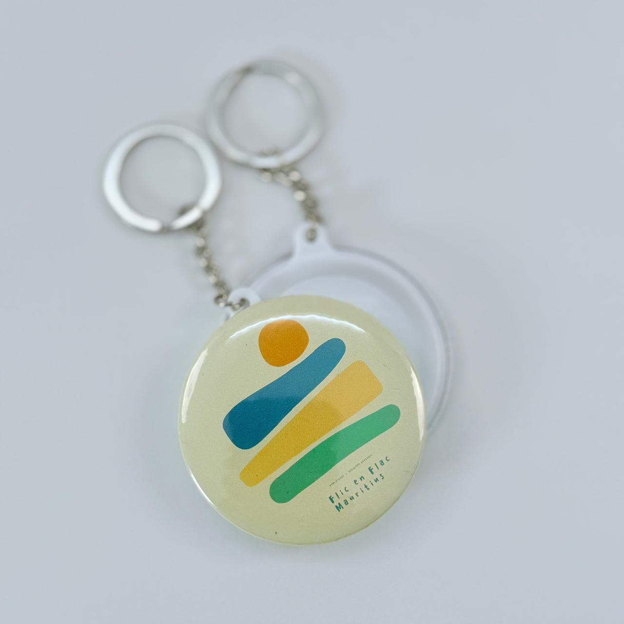 Plain Back Keychain - Flic en Flac