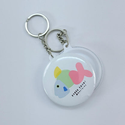 Plain Back Keychain - Korek Thon Mauritius