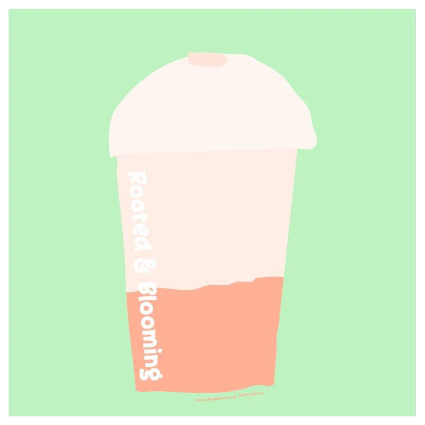 Rooted and Blooming - Tote bag