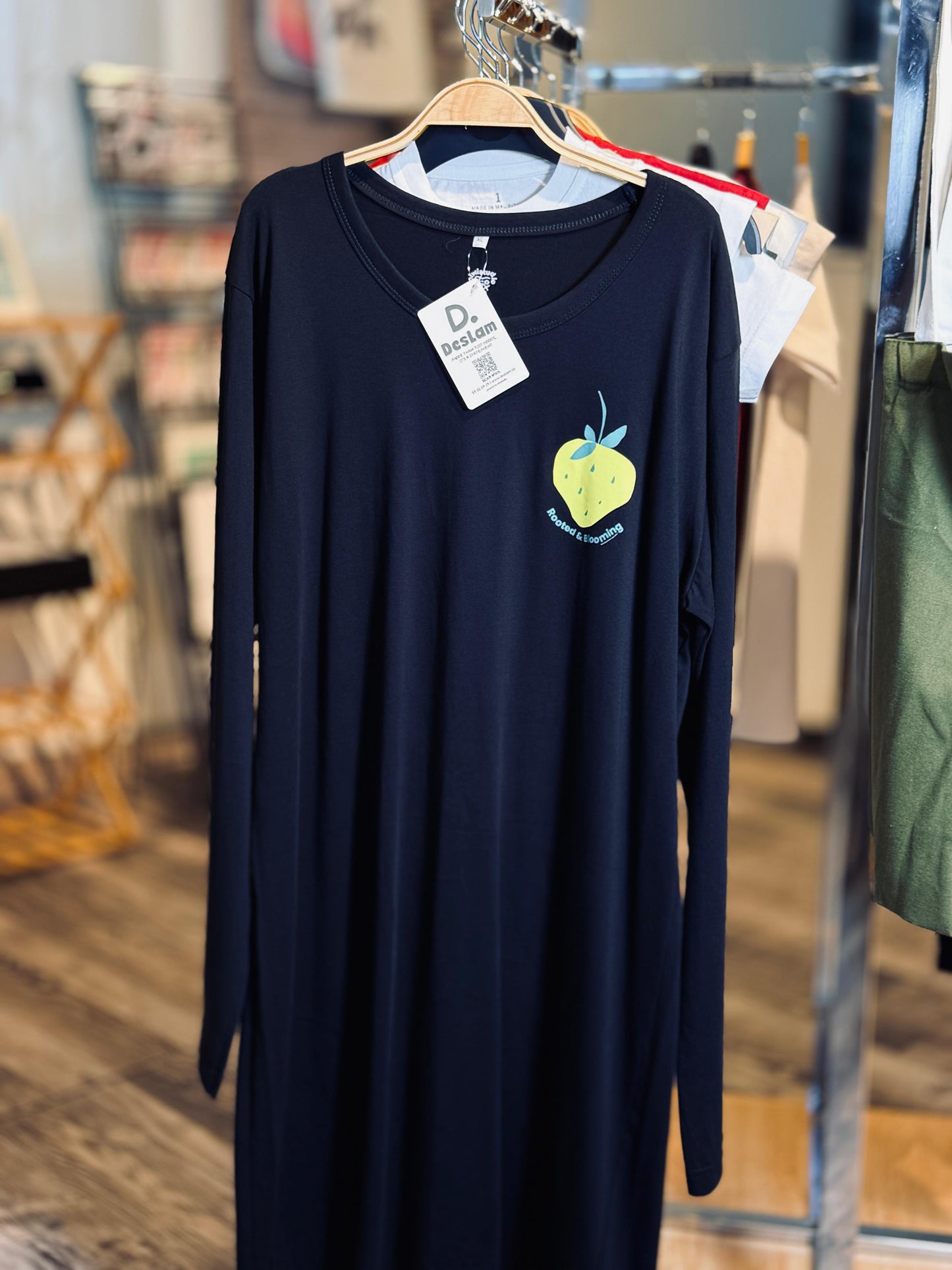 Rooted and Blooming T-shirt Dress