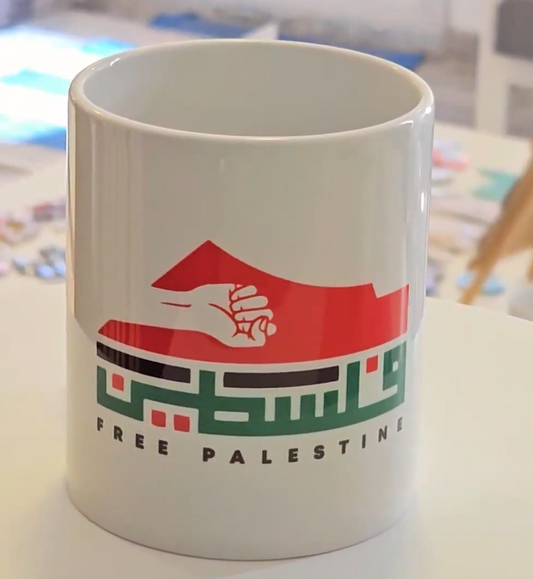 Solidarity Mugs (English Arabic With Map)
